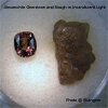 Natural Alexandrite in Incandscent Light