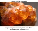 Orange Spessartite Garnet