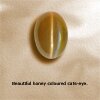 Honey coloured cat's eye