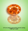 Orange Spessartite
