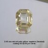 Pale Yellow Sapphire