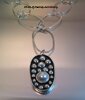 Pearl chain in silver