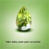 Pear Cut Peridot Gemstone
