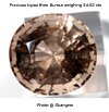 Precious Burmese Topaz