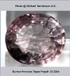 Burmese Purple Topaz