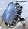 Blue Moonstone Ring