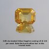 Treated Yellow Sapphire